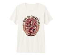 Cuidado con el bufón de la Corte Feria del Renacimiento Medieval Camiseta Premium