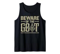 Cuidado con la masonería masonería de masonería de Cabra Camiseta sin Mangas