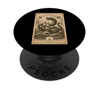Cuidado con los Leviatanes | Mito del Monstruo Marino PopSockets PopGrip Adhesivo