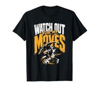 Cuidado con mis Movimientos Orgulloso Jugador de fútbol hábil Camiseta