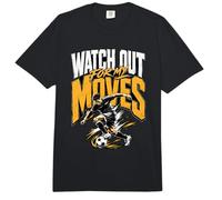 Cuidado con mis Movimientos Orgulloso Jugador de fútbol hábil Comfort Colors Adult Heavyweight T-Shirt
