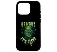 Cuidado con Que está Vivo Frankenstein's Monster Halloween Carcasa para iPhone 16 Pro