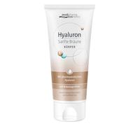 Cuidado corporal HYALURON bronceado suave, 200 ml, para un efecto bronceador suave uniforme sin rayas, para una agradable sensación en la piel, con agradable aroma, se absorbe rápidamente y no engrasa