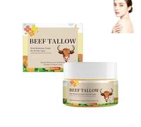 Cuidado de la piel con sebo bovino, bálsamo sebo y miel, sebo de ganado sauce, cuidado hidratante intensivo para pieles secas y sensibles, 118 ml (1 unidad)