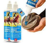 Cuidado de la rana para los caballos 2*100ml protección de la rana I cuidado de los cascos I suela de la rana gel I prevención rana pudrición medios para proteger la rana cuerno I protección humedad