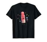 Cuidado de Labios en Karaoke para Amantes del lápiz Labial y el Maquillaje Camiseta