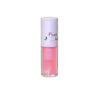 Cuidado de los labios cosmética natural con color Plumping Lip Oil, 6 paquetes, aceite de brillo de labios hidratante, brillo de labios con extracto de fruta, bálsamo labial hidratante y caramelo (A