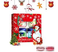 Cuidado De Los Labios,CuidadoHidratante de Labios,Juego de Bálsamos Labiales,Bálsamo Labial Hidratante Natural,Cuidado de Labios Nutritivo E Hidratante,HydratingLip Balm Set