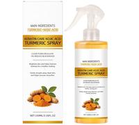 Cuidado de queratina exfoliante con ácido cójico y cúrcuma, cuidado de queratina corporal con ácido cójico y cúrcuma, solución exfoliante para rostro y cuerpo. (1 unidad)