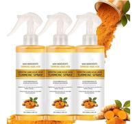 Cuidado de queratina exfoliante con ácido cójico y cúrcuma, cuidado de queratina corporal con ácido cójico y cúrcuma, solución exfoliante para rostro y cuerpo. (3 unidades)