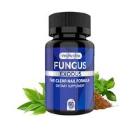 Cuidado de uñas de los pies con éxodo de hongos: las uñas complementan la fórmula clara de las uñas, fórmula premium de adentro hacia afuera para pies más sanos - Reparación de uñas, crecimiento y