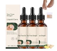 Cuidado De Uñas Nature Treetea Con Jengibre, Árbol De Té Y Jengibre, Reparador Y Fortalecedor (3 unidades)