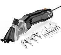 Cuidado del cabello Trimmer Professional 800W Heavy Duty Electric Clipper Wool Fader Tijeras de lana afeitada 6 velocidades Ajustable Pet & Beauty 9 Cortadores de dientes rectos