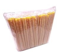 Cuidado del oído Oído 100pcs / conjunto amarillo del oído velas velas de cera natural del oído que mira al trasluz conos Orgánica cera del oído de eliminación oídos tapados terapéutica Tinnitus Relief