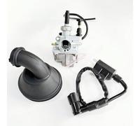 Cuidado Diario de la Moto Kits de Bobina Encendido y Goma Arranque Entrada carburador for Suzuki LT-80 LT80 1987-2006
