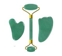 Cuidado Facial Jade Roller Gua Sha Scraper Sleep Mask Para FaceTools,Conjunto-Ci-VLY