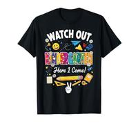 Cuidado Kinder Aquí Vuelvo a la Escuela Kinder Camiseta