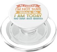 Cuidado, no Estoy Seguro de cuál Soy yo Hoy PopSockets PopGrip para MagSafe