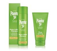 Cuidado para el cabello Plantur 39 con champú de fitocafeína de 250 ml y acondicionador de 150 ml, especial para pelo teñido y dañado