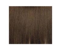 Cuidado personal a base de seda transpirable, cabello humano, pelo para mujer, totalmente atado a mano, cabello puro, pelo liso para mujeres, diferentes tamaños de extensiones de cabello (12 pulgadas