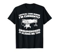 Cuidados Intensivos - Enfermera De Cuidados Críticos Camiseta