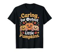 Cuidando a Las Calabazas más Lindas Enfermeras Halloween Camiseta
