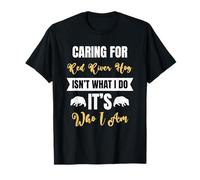 Cuidando a Red River Hog is Who I am Bushpig Funny Pig Lover Camiseta