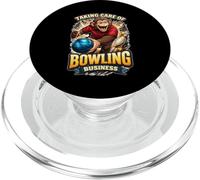 Cuidando de Bowling Monkey Bowling League Noche de Equipo PopSockets PopGrip para MagSafe