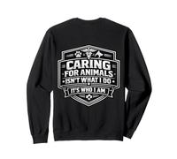 Cuidar a los Animales no es lo Que Hago Es quien Soy Cuidado Veterinario Sudadera
