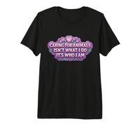 Cuidar a los Animales no es lo Que Hago Es quien Soy Mujer Veterinaria Camiseta Premium