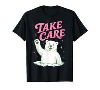 Cuídate, Oso Polar, Feliz y Divertido, último día de Clases de Verano Camiseta