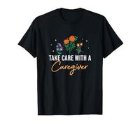 Cuídese con un Cuidador para cuidar a la tripulación de Ancianos Camiseta