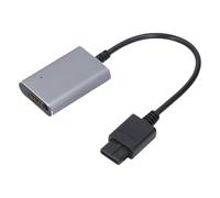 Cuifati Adaptador Convertidor de Vídeo HD para N64 720P HD Adaptador de Interfaz Multimedia con Conmutador 4:3 16:9 Tecnología Avanzada de Procesamiento de Señal para Consolas de Juegos