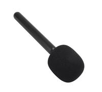 Cuifati Adaptador de Mano de Micrófono Inalámbrico para Mic 1/2, Wireless GO II, Hollyland Lark 150, de Micrófono de Entrevista con Espumas para Parabrisas, Soporte de ABS Liviano para Alojamiento y