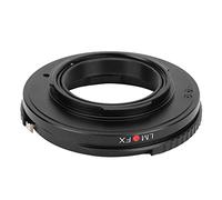 Cuifati Adaptador de Montura de Lente LM-FX, Adaptador de Zoom para Montura X a Lente LM, Distancia de Zoom de 5 Cm, a Prueba de Fugas de Luz, Aleación de Aluminio, Compatible con XE3 XH1 XA3 XA5