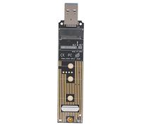 Cuifati Adaptador del Lector NVME SSD, M.2 NVME SSD Al Adaptador USB Admite Enchufe y Extracción de 10 Gbps USB 3.1 Gen 2 Chip de Puente, No Se Requiere Cable, para la Serie 970 960