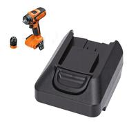 Cuifati Adaptador para Conversión de Batería de Iones de Litio de 18 V, Apto para Taladro Eléctrico Inalámbrico Fein de 18 V, Chip de Protección de Voltaje Incorporado, Diseño Portátil