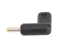 Cuifati Adaptador USB C de 90 Grados a CC de 4,0 X 1,7 Mm, Tipo C Hembra a CC Macho, Emulador PD de 100 W, Enchufe de Disparador de Carga Rápida para Cargador de Energía de Computadora Portátil, Chip