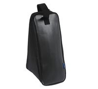 Cuifati Almacenamiento Protector Impermeable de la Bolsa del Pedal del Tambor, Material de la PU, para los Bateristas, Negro 19.1in