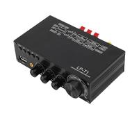 Cuifati Amplificador Estéreo de 2.1 Canales, Receptor Amplificador de Subwoofer Digital Bluetooth 5.1 HiFi, Receptor de Audio para el Hogar con Control Remoto para System de Cine en Casa (Enchufe de