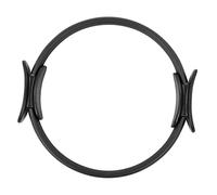 Cuifati Anillo de Yoga, Espuma y Fibra de Vidrio, Fácil de Operar, Curvo, Equipo de Fitness para Pilates para Fortalecer Glúteos, Caderas, Brazos, Pecho y Piernas (Black)