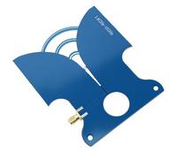 Cuifati Antena UWB, Antena de Banda Ultra Ancha Polarizada Lineal Coplanar de 1400MHz a 11GHz, con Conector SMA Hembra, para Aviones GPS Drones Teledetección Comunicación Inalámbrica