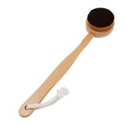 Cuifati Aplicador de Loción para Espalda, Aplicador de Espalda Autobronceador con Mango Largo de Madera, Cerdas Ultra Suaves para Loción Corporal Crema Bronceadora sin Sol