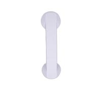 Cuifati Auricular Inalámbrico Retro con Bluetooth, Receptor de Teléfono USB con Altavoz HD, Micrófono, Tecla de menú para Ordenador Móvil (White)