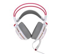 Cuifati Auriculares para Juegos con Sonido Envolvente 7.1 y Micrófono con | Auriculares para juegos con cable USB con luz LED, diseño sobre la oreja para PC y PS, vibración multicanal, diadema