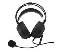 Cuifati Auriculares sobre el Oído con Micrófono, Estructura de Doble Haz Auriculares de Trabajo Cableados Cómodos con Reducción de Ruido y Sonido HD para el Examen y el Aprendizaje (3.5 Enchufe)
