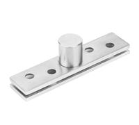 Cuifati Bisagra de Puerta Giratoria de Acero Inoxidable Pivote Giratorio de 360 grados Larga Vida útil para Puerta de Gabinete de Cocina, Material Engrosado Acabado Cepillado Resistente Al (eje