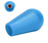 Cuifati Cabezal de Bola de Joystick, Superior Ovalado con Interfaz M6 para Consola de Juegos, Cómodo de Sostener y Fácil de Operar (BLACK) (BLUE)