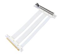 Cuifati Cable Riser PCI-E 4.0, PCI Express 4.0x16 Cable Adaptador de Tarjeta de Expansión de la Tarjeta Gráfica, para Casos de PC, Aplicaciones de IA, Servidores, Sistemas de (Los 40cm)