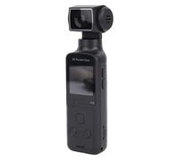 Cuifati Cámara de Bolsillo 4K con Micrófono Externo, Estabilización de 3 Eje, Cámara de Cuerpo de 270 ° Lente de Rotación, Vlog POV Cámara de Acción para Viajes en Ciclismo Deportivo Al